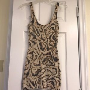 Marciano animal print dress